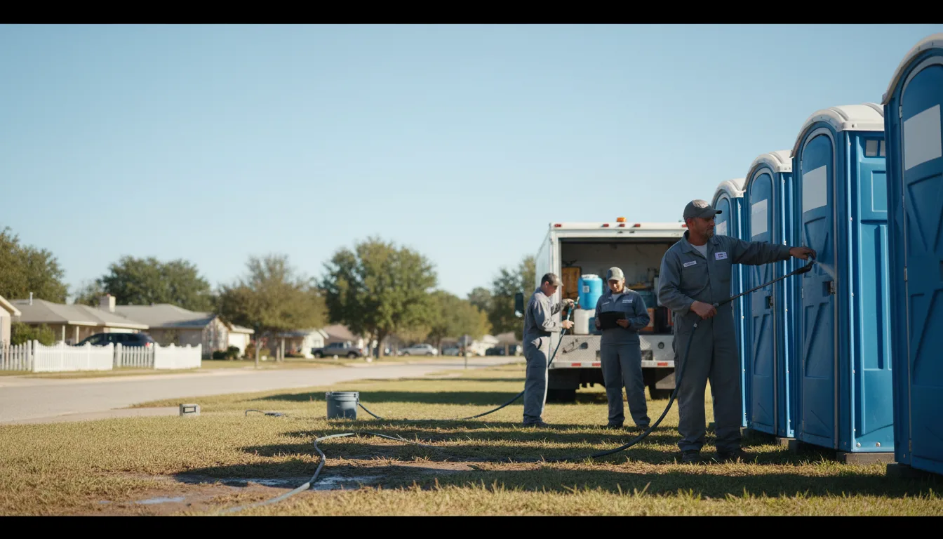 Long-Term Portable Toilet Rental in Emerson, IA near me